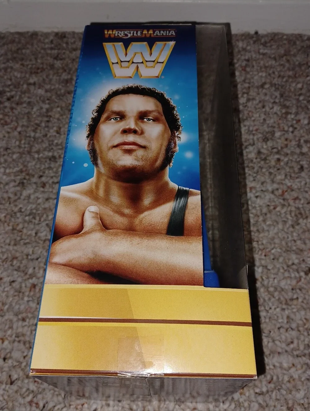 WrestleMania Andre The Giant Action Figure - With Ring Cart